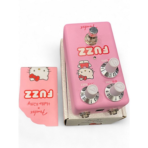 Used Fender hello kitty fuzz Effect Pedal