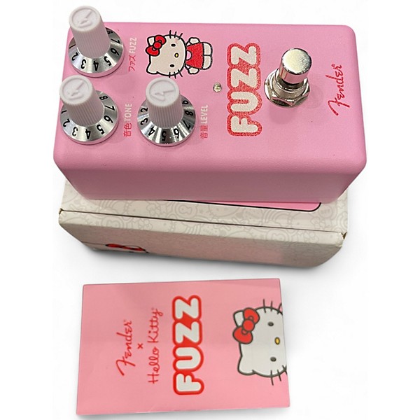 Used Fender hello kitty fuzz Effect Pedal