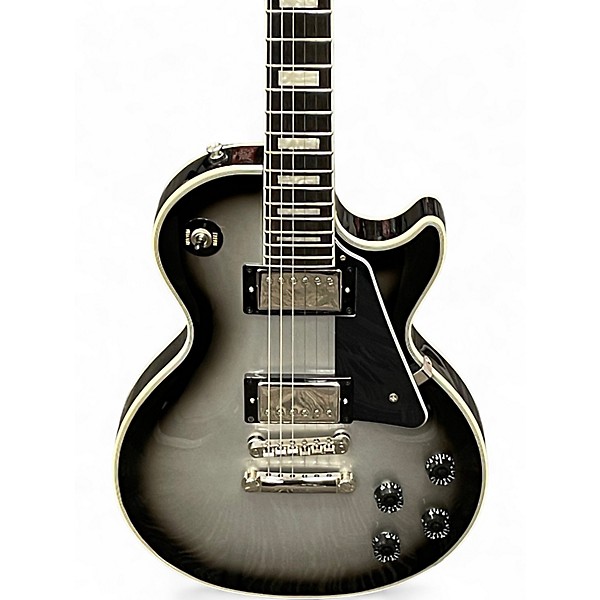 Used Epiphone Les Paul Custom Pro Silverburst Solid Body Electric Guitar