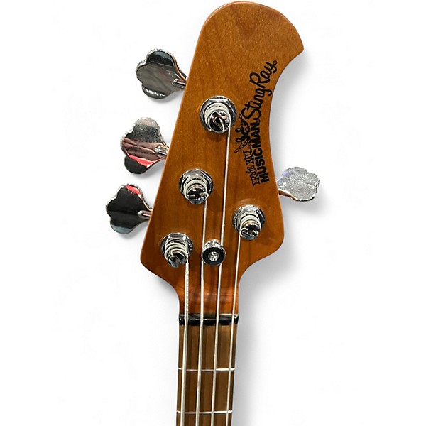 Used Ernie Ball Music Man StingRay Special HH Crimson Red Burst Electric Bass Guitar