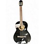 Used Lucero LC100 Black Classical Acoustic Guitar thumbnail
