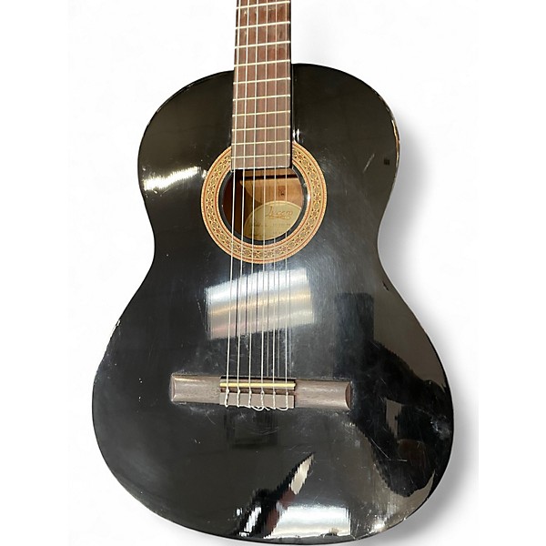 Used Lucero LC100 Black Classical Acoustic Guitar