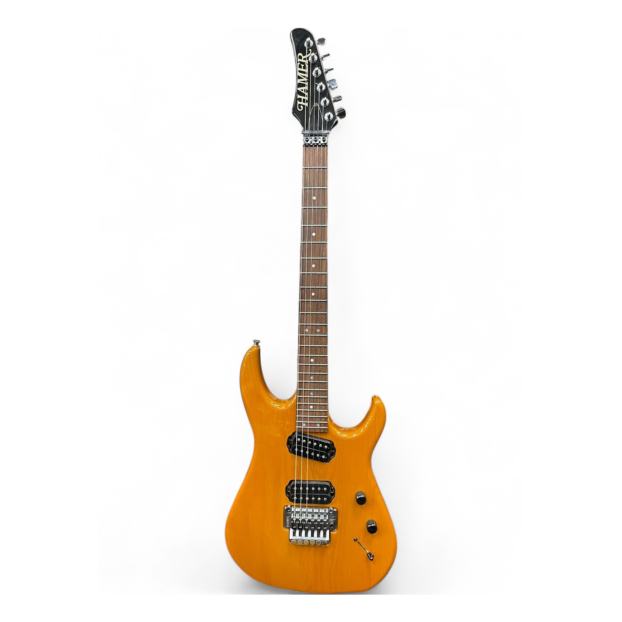 Used Hamer DIABLO AZTEC GOLD Solid Body Electric Guitar AZTEC GOLD