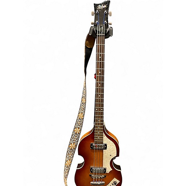 Used Hofner HIBBSBO1 Violin ED SULLIVAN LTD SUNBURST Electric Bass Guitar