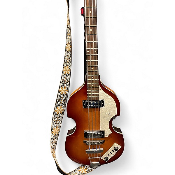 Used Hofner HIBBSBO1 Violin ED SULLIVAN LTD SUNBURST Electric Bass Guitar