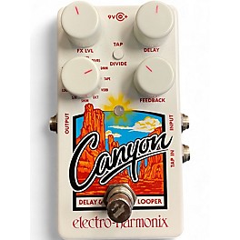 Used Electro-Harmonix Canyon Delay and Looper Effect Pedal