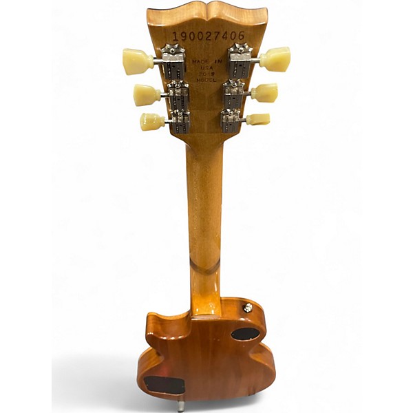 Used 2019 Gibson Les Paul Tribute Tobacco Burst Solid Body Electric Guitar