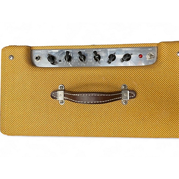 Used Fender Blues Junior Lacquered Tweed Tube Guitar Combo Amp