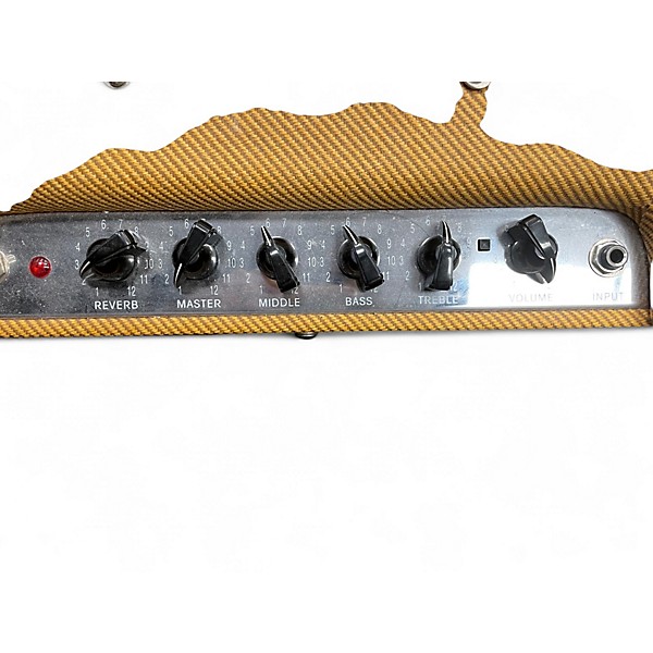 Used Fender Blues Junior Lacquered Tweed Tube Guitar Combo Amp