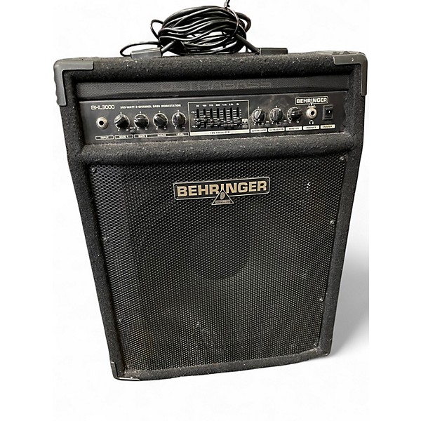 Used Behringer BXL3000 Ultrabass 1x15 300W Bass Combo Amp