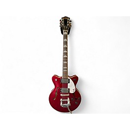 Used Gretsch Guitars G2657 Candy Apple Red Solid Body Electric Guitar