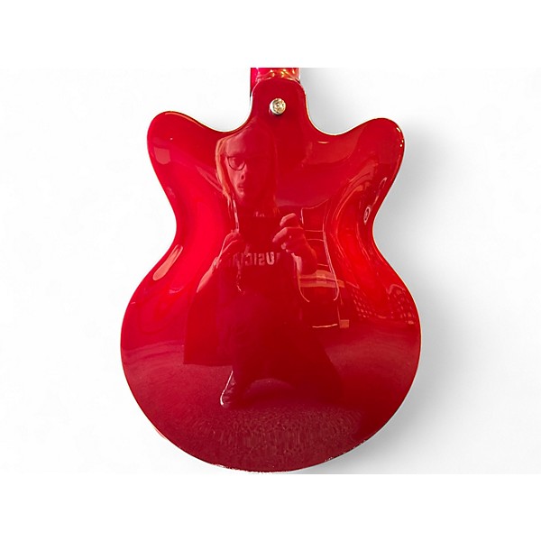 Used Gretsch Guitars G2657 Candy Apple Red Solid Body Electric Guitar