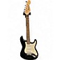 Used Starcaster by Fender Stratocaster Black Solid Body Electric Guitar thumbnail