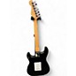 Used Starcaster by Fender Stratocaster Black Solid Body Electric Guitar