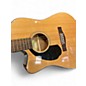 Used Fender CD-60SCE Natural Acoustic Electric Guitar
