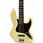 Used Fender American Standard Jazz Bass White Electric Bass Guitar
