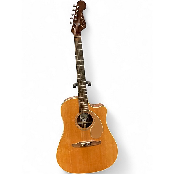 Used Fender Redondo Player Natural Acoustic Electric Guitar