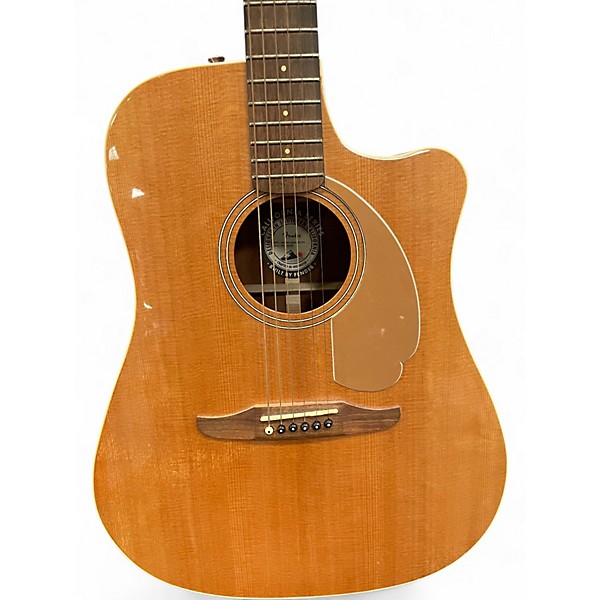 Used Fender Redondo Player Natural Acoustic Electric Guitar