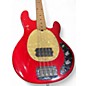 Used Ernie Ball Music Man Stingray Slo Special Fiesta Red Electric Bass Guitar thumbnail