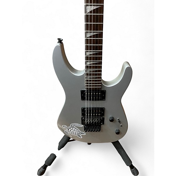 Used Jackson DK2XR Silver Solid Body Electric Guitar