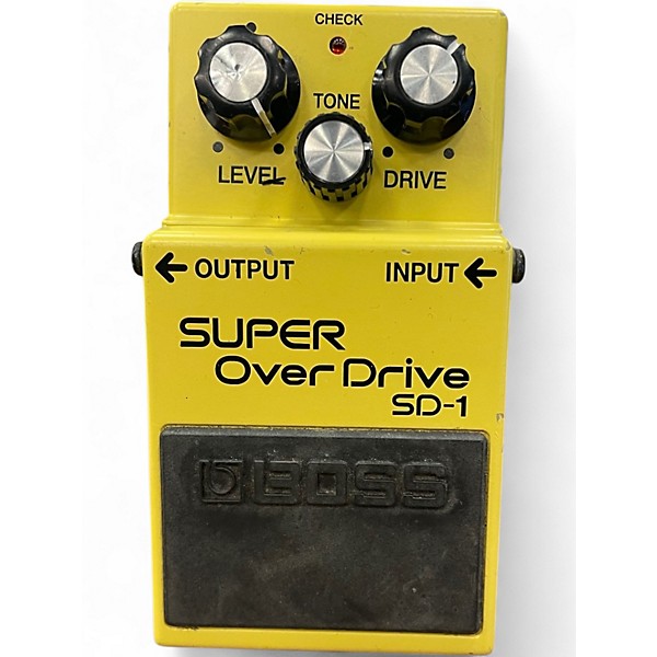 Used BOSS SD1 Super Overdrive Effect Pedal