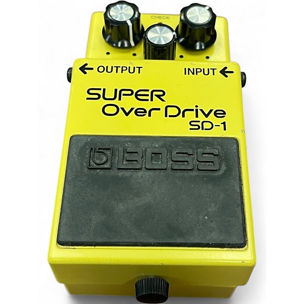 Used BOSS SD1 Super Overdrive Effect Pedal
