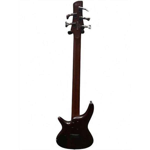 Used Ibanez SR505 5 String Natural Electric Bass Guitar