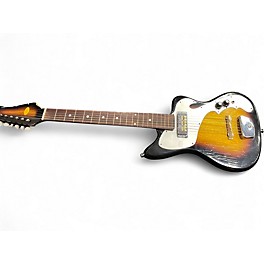 Vintage 1960s LaFayette 99n9022 2 Color Sunburst Electric Guitar