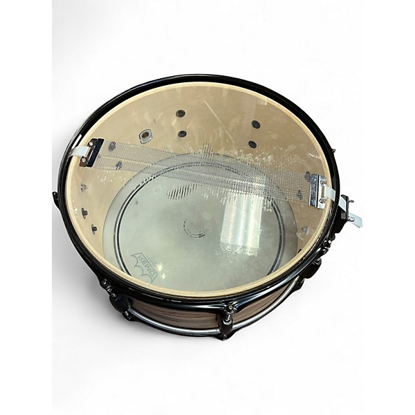 Used TAMA 14in WOODWORKS POPLAR ZEBRAWOOD Drum