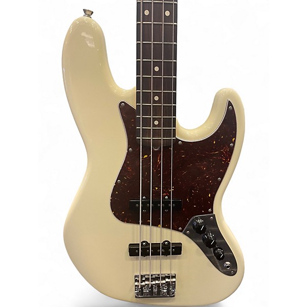 Used Fender American Professional II Jazz Bass Olympic White Electric Bass Guitar
