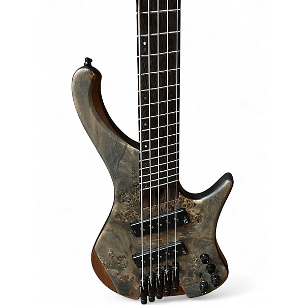 Used Ibanez EHB1505 BLACK ICE MATTE ELECTRIC Electric Bass Guitar