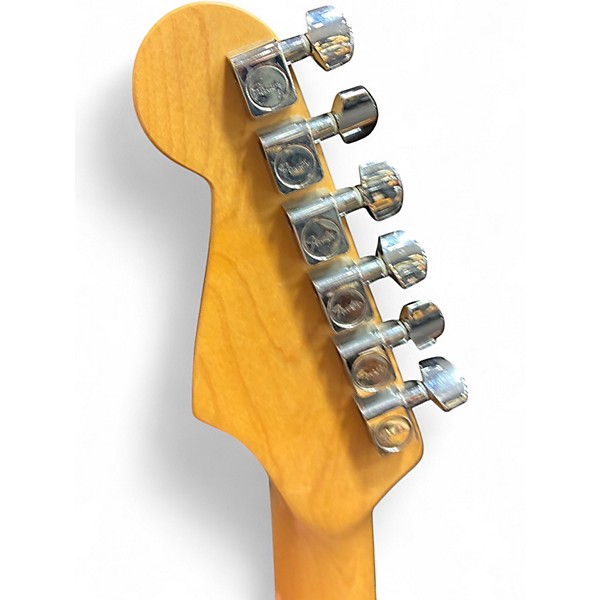 Used Fender STRATOCASTER Black Solid Body Electric Guitar