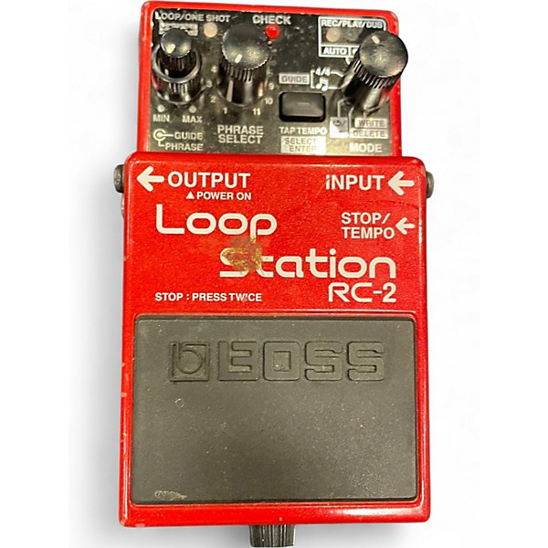 Used BOSS RC2 Loop Station Pedal