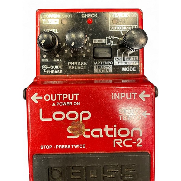 Used BOSS RC2 Loop Station Pedal