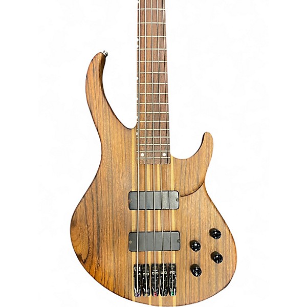 Used Peavey Grind BXP 5 String Natural Electric Bass Guitar