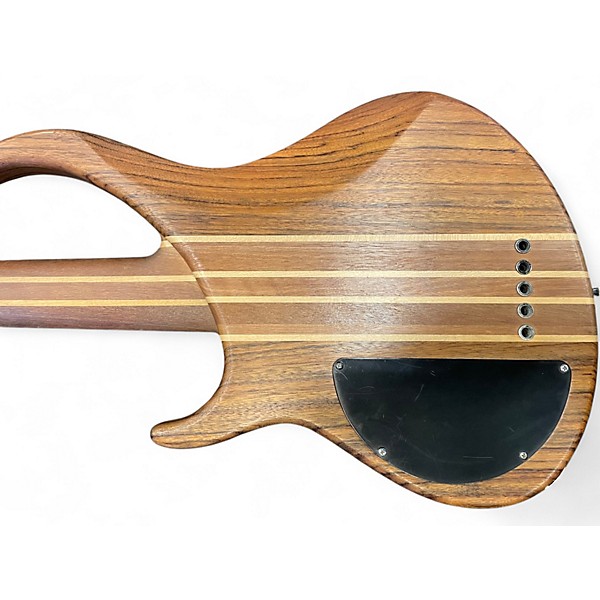 Used Peavey Grind BXP 5 String Natural Electric Bass Guitar