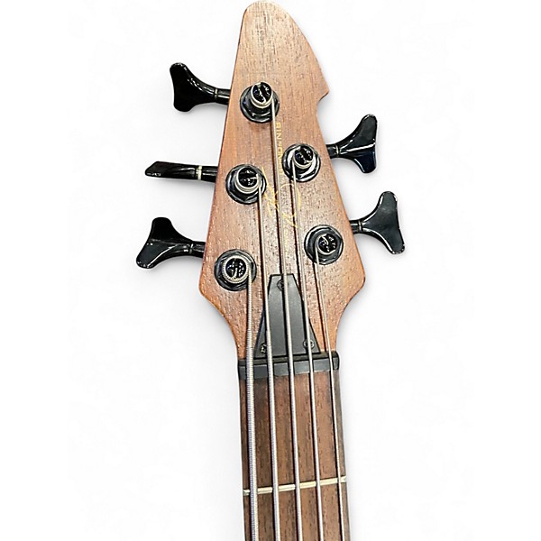 Used Peavey Grind BXP 5 String Natural Electric Bass Guitar