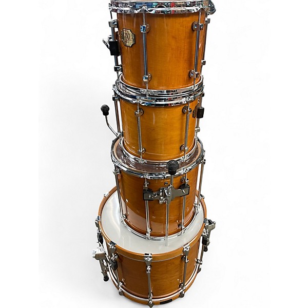 Used Premier 4 Piece SIGNIA MAPLE Honey Burst Drum Kit