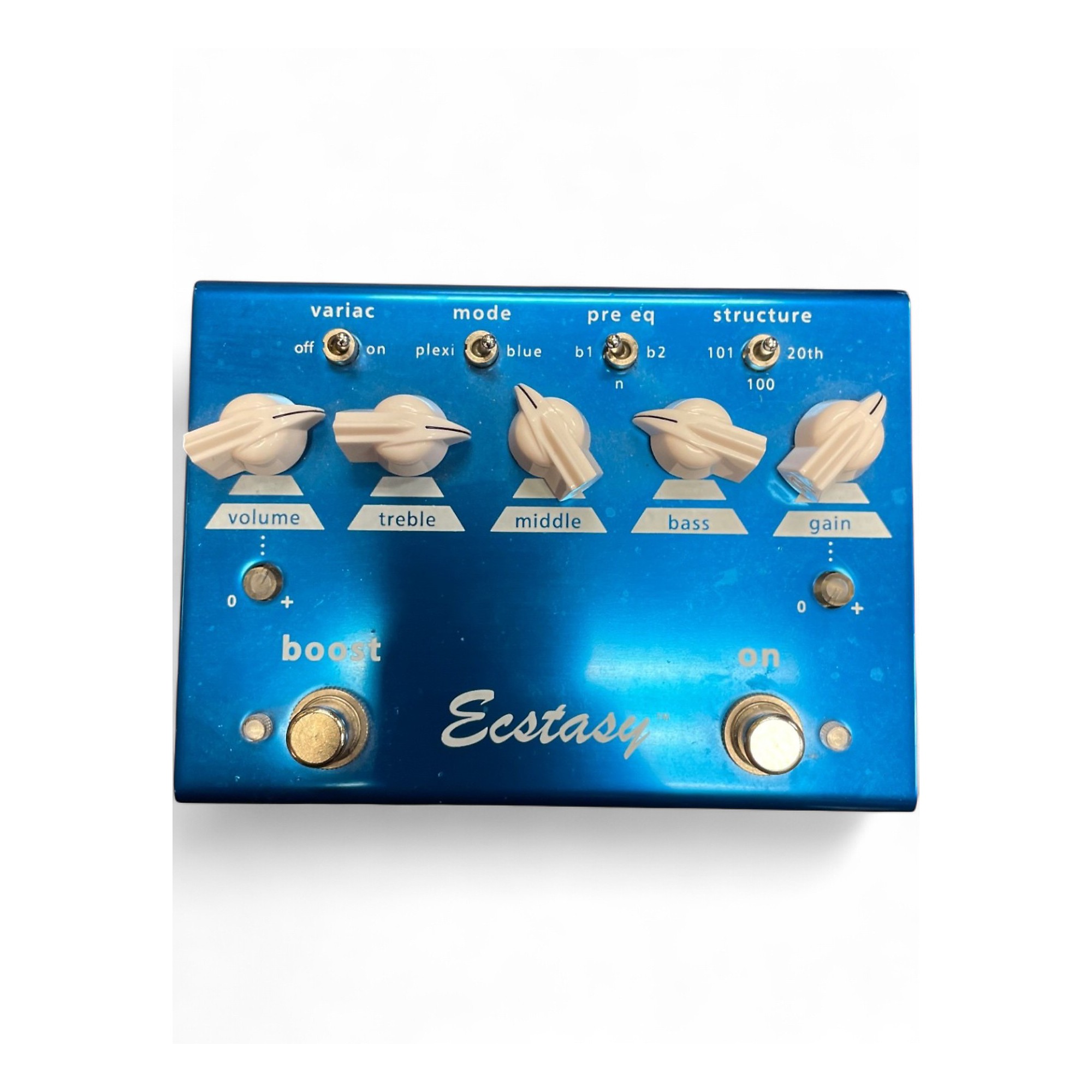 Used Bogner Ecstasy Blue Overdrive Effect Pedal | Guitar Center