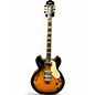 Used Epiphone Sheraton II Two Tone Hollow Body Electric Guitar