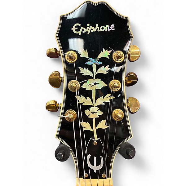 Used Epiphone Sheraton II Two Tone Hollow Body Electric Guitar