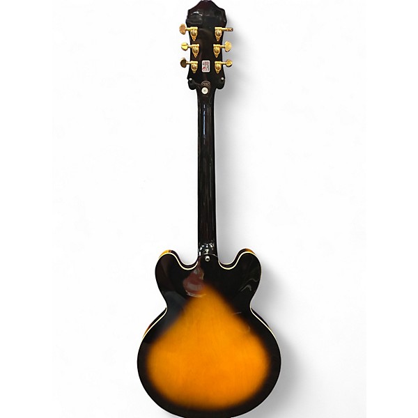 Used Epiphone Sheraton II Two Tone Hollow Body Electric Guitar