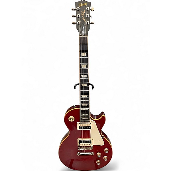 Used Gibson Les Paul Classic Cherry Solid Body Electric Guitar
