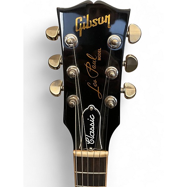 Used Gibson Les Paul Classic Cherry Solid Body Electric Guitar