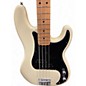 Used Fender Standard Precision Bass Olympic White Electric Bass Guitar