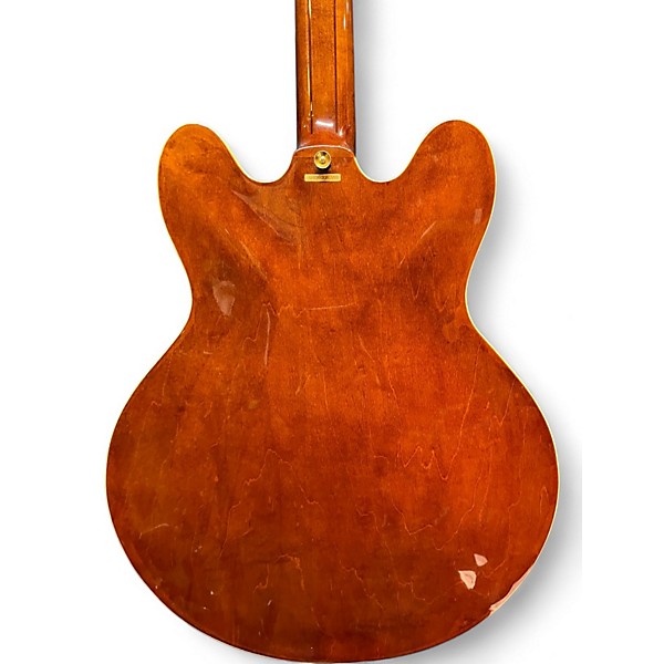 Used 1990s Epiphone Sheraton Vintage Sunburst Hollow Body Electric Guitar