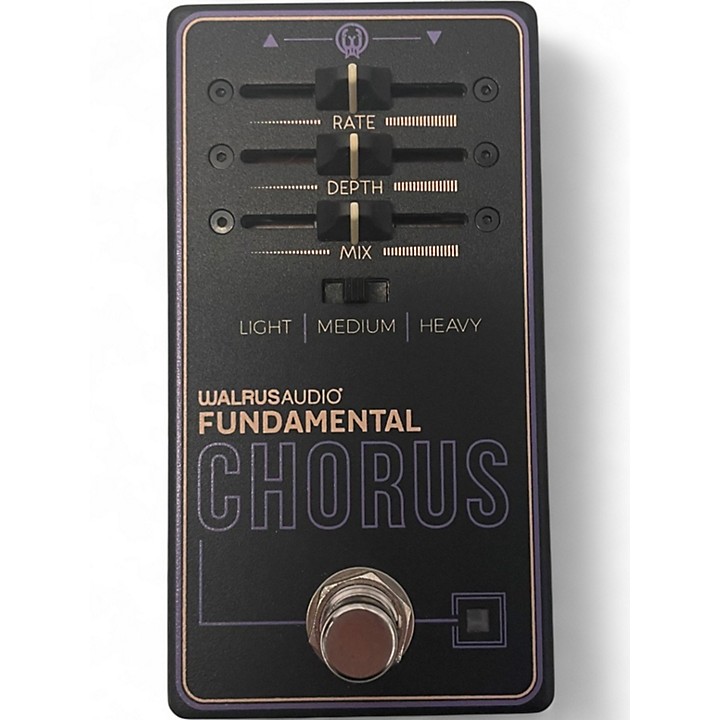 Used Walrus Audio Fundamental Chorus Effect Pedal | Guitar Center