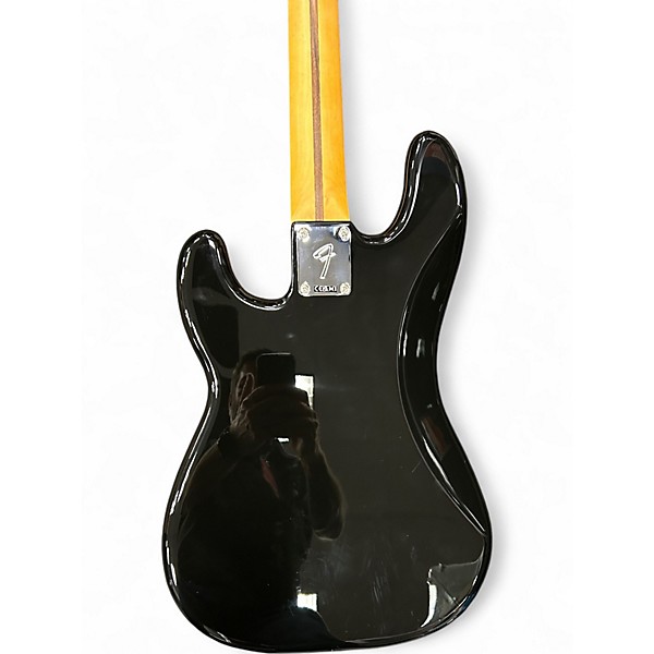 Used Fender Player Precision Bass Black Electric Bass Guitar