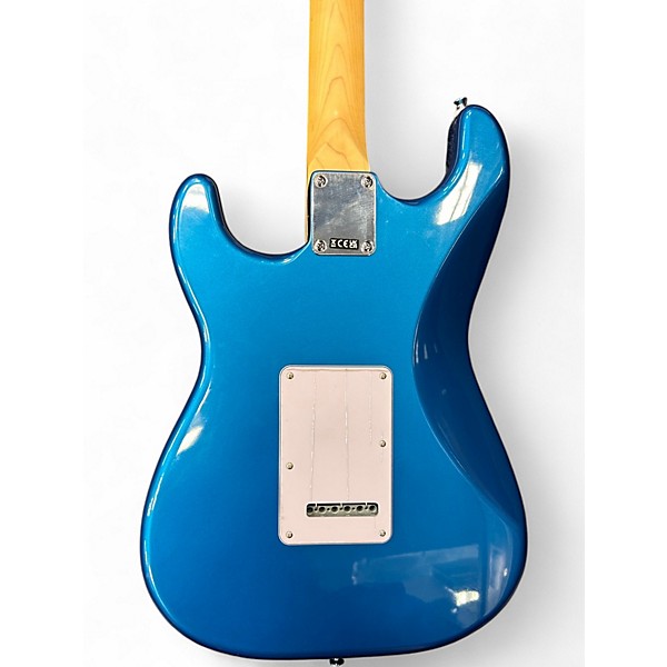 Used Fender Stratacoustic Metallic Aqua Marine Acoustic Electric Guitar