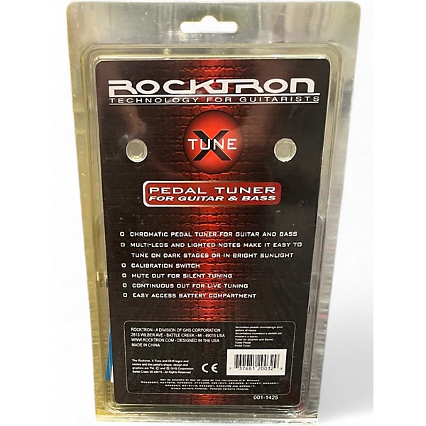 Used Rocktron X TUNE Tuner Pedal